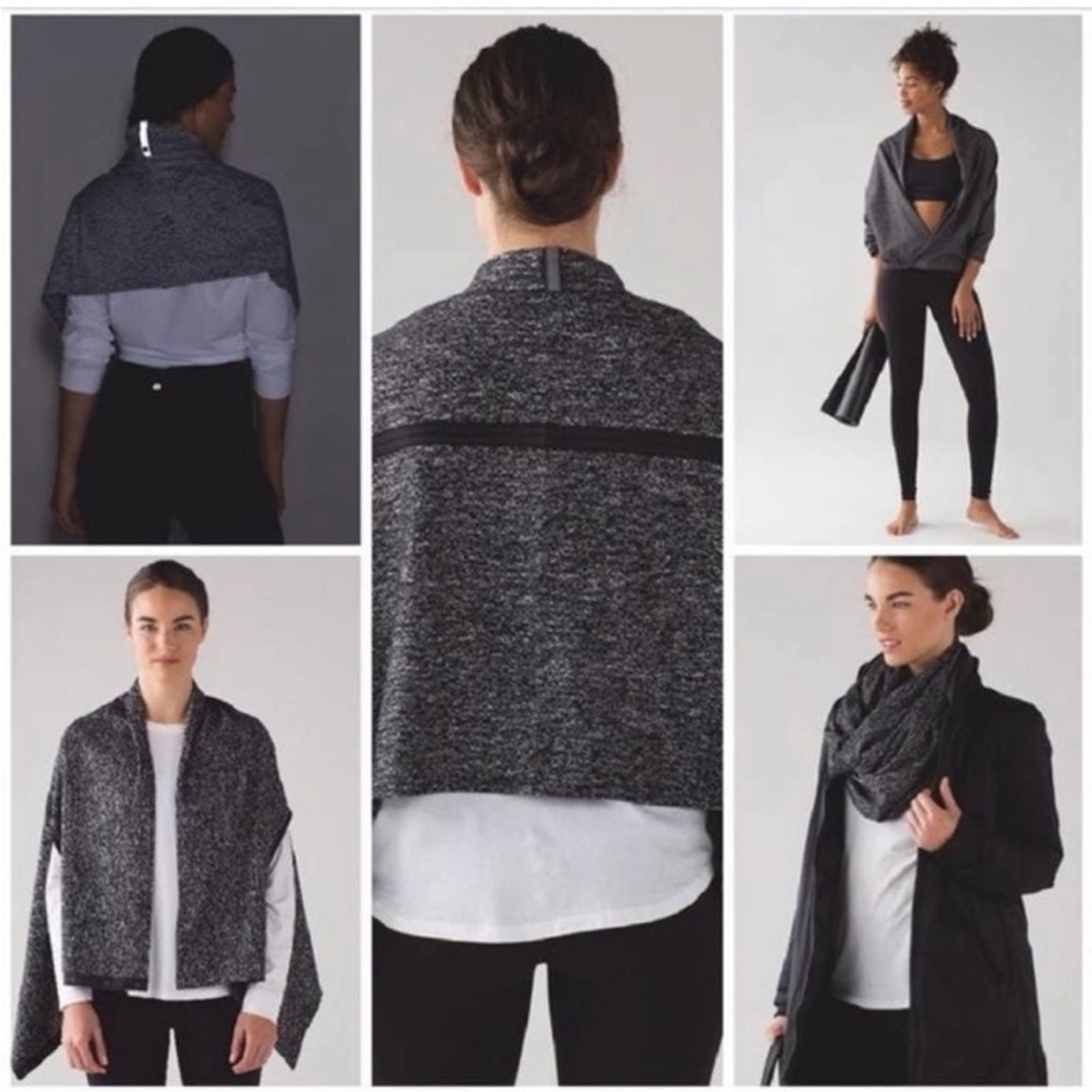 Lululemon Rulu Vinyasa Scarf or wrap. New w/tags